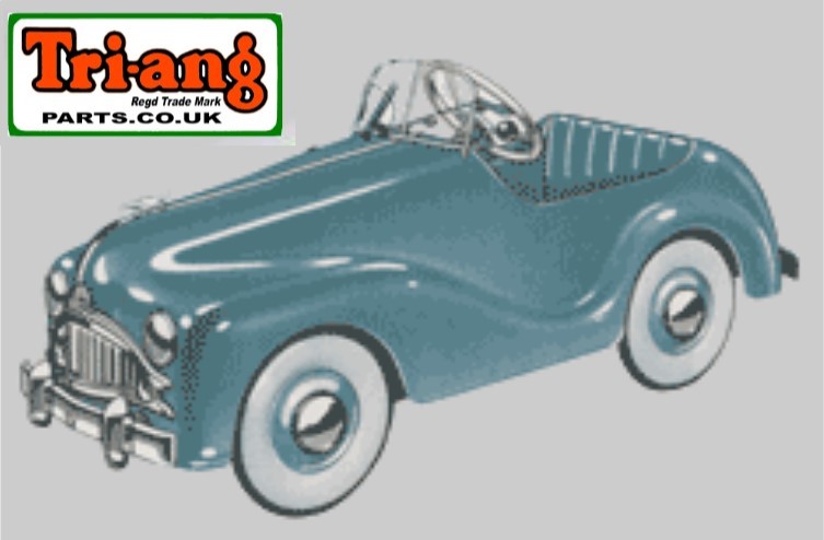 TRIANG  EIGHTY PEDAL CAR PARTS